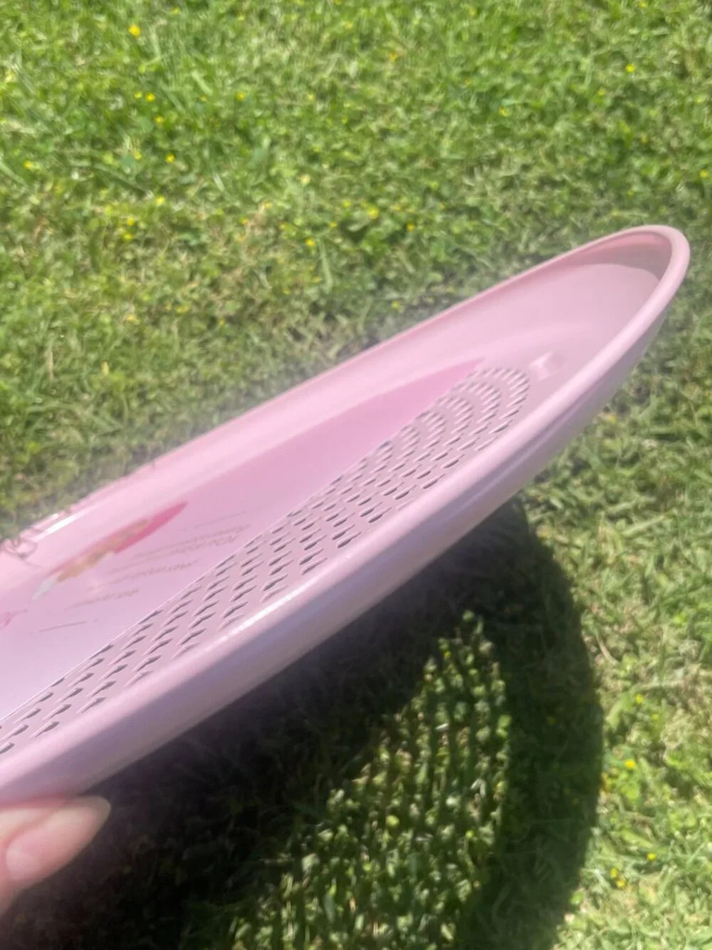 Paris Hilton Pink Pizza Crisper Pan 15.75”